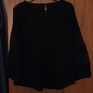 Old Navy size large black light fit
